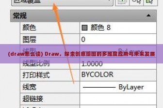 (draw怎么读) Draw，探索创意绘图的多维度应用与未来发展